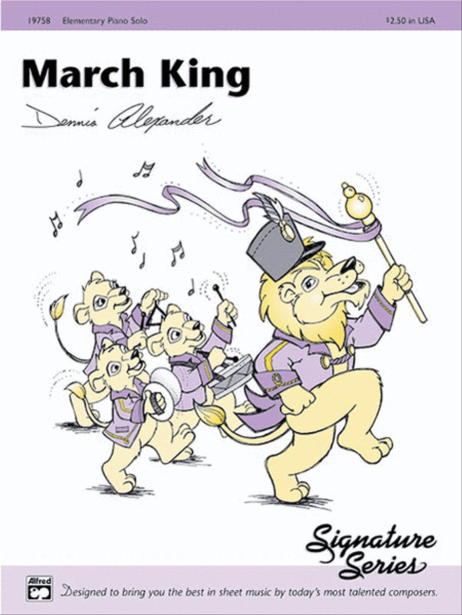 March King Easy Piano scores gallery preview page 1
