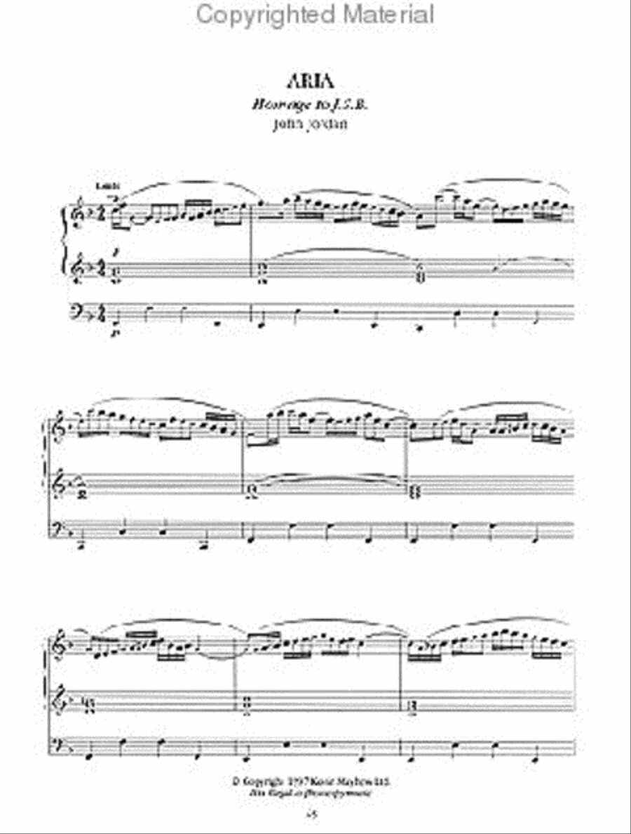Meditations - Organ Organ scores gallery preview page 5
