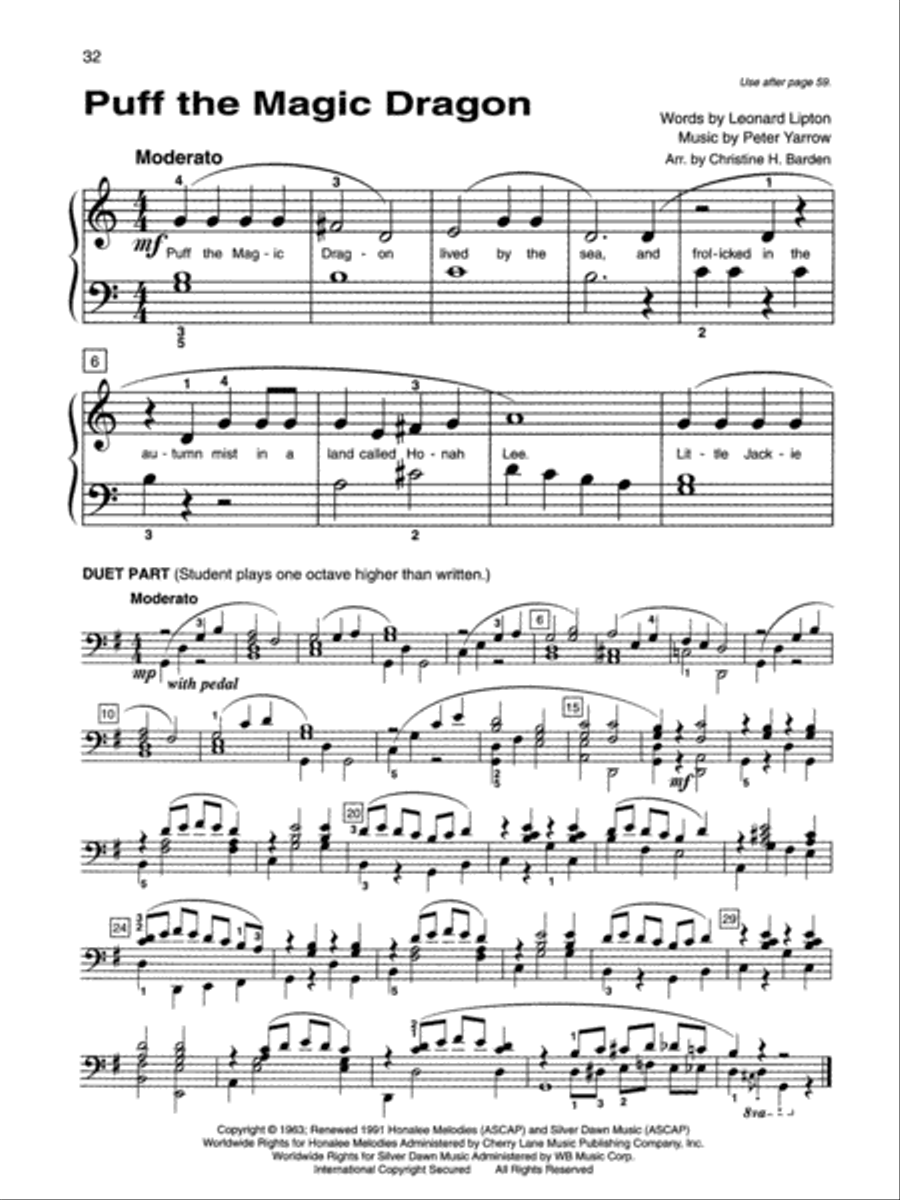 Alfred's Basic Piano Library Top Hits! Solo Book Complete Piano Method scores gallery preview page 5