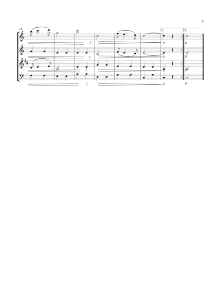 Pomp and Cirumstance (for Woodwind Quartet) image number null