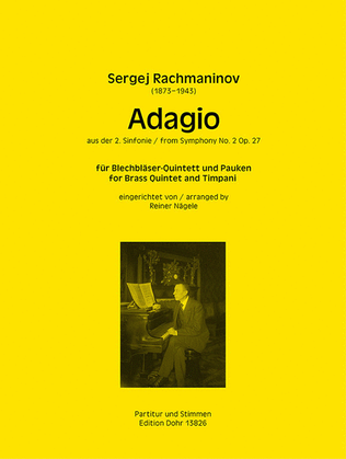 Adagio aus der Sinfonie Nr. 2 op. 27 (für Blechbläser-Quintett und Pauken)