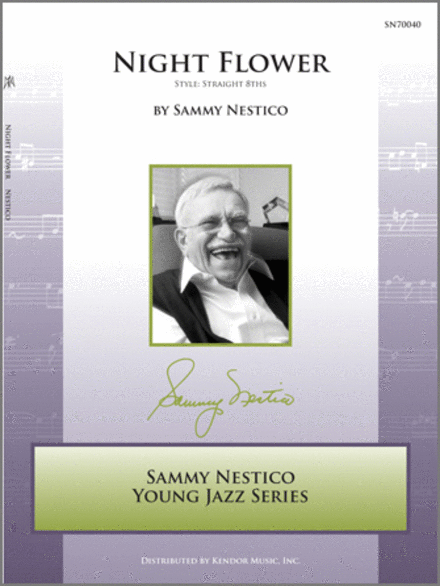 Night Flower (Full Score) Jazz Ensemble scores gallery preview page 1