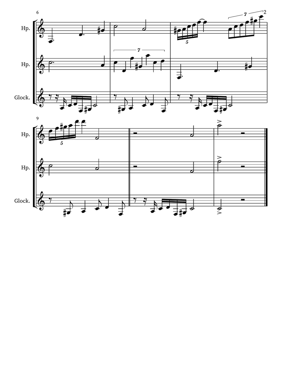 Danse 12 Danse 12 Small Ensemble scores gallery preview page 2
