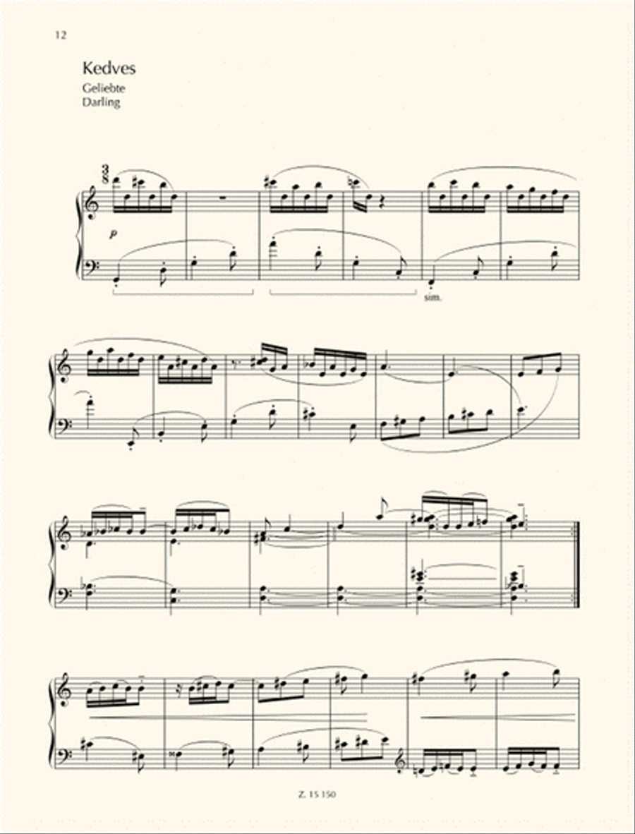 Jatekok - Games - Spiele 10 Piano Solo scores gallery preview page 3