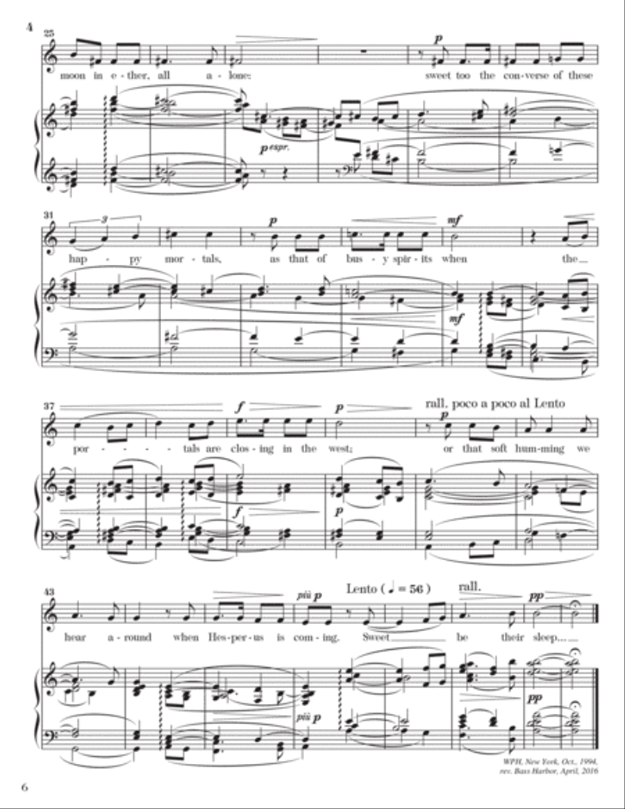 Collected Songs, Volume III (2016-2023) Voice scores gallery preview page 6