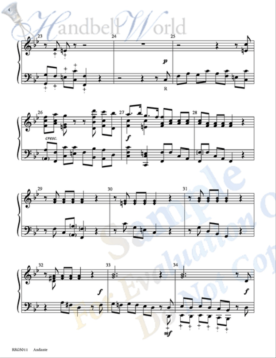 Andante 5-Octaves scores gallery preview page 3