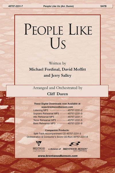 People Like Us (Orchestra Parts and Conductor's Score, CD-ROM)