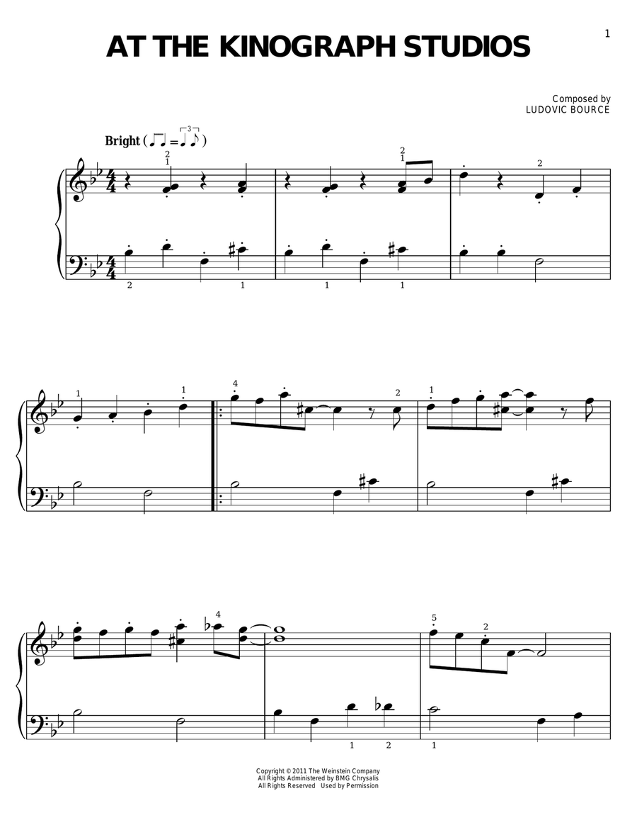 At The Kinograph Studios At The Kinograph Studios Voice scores gallery preview page 1