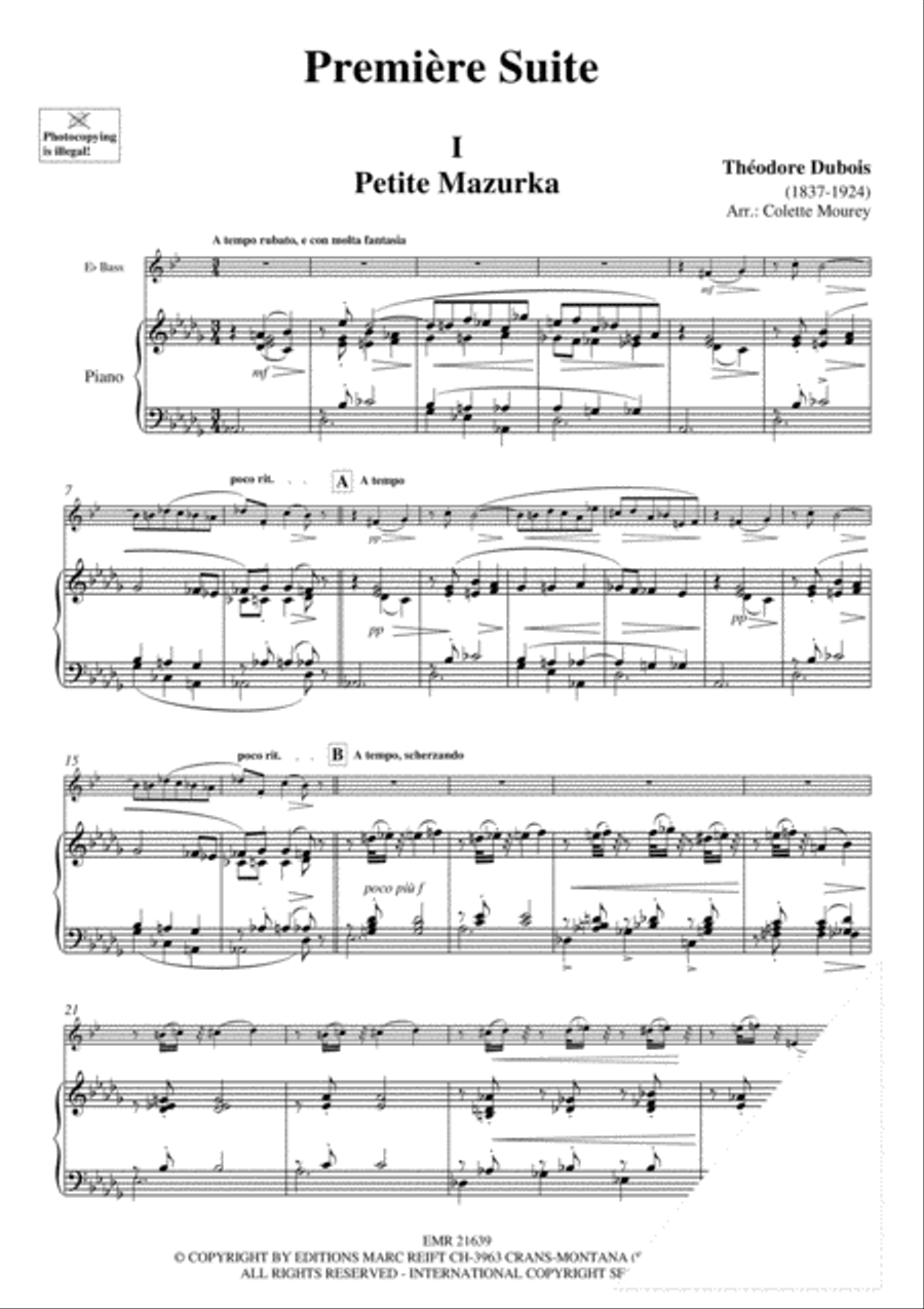 Premiere Suite Premiere Suite Voice Solo scores gallery preview page 3