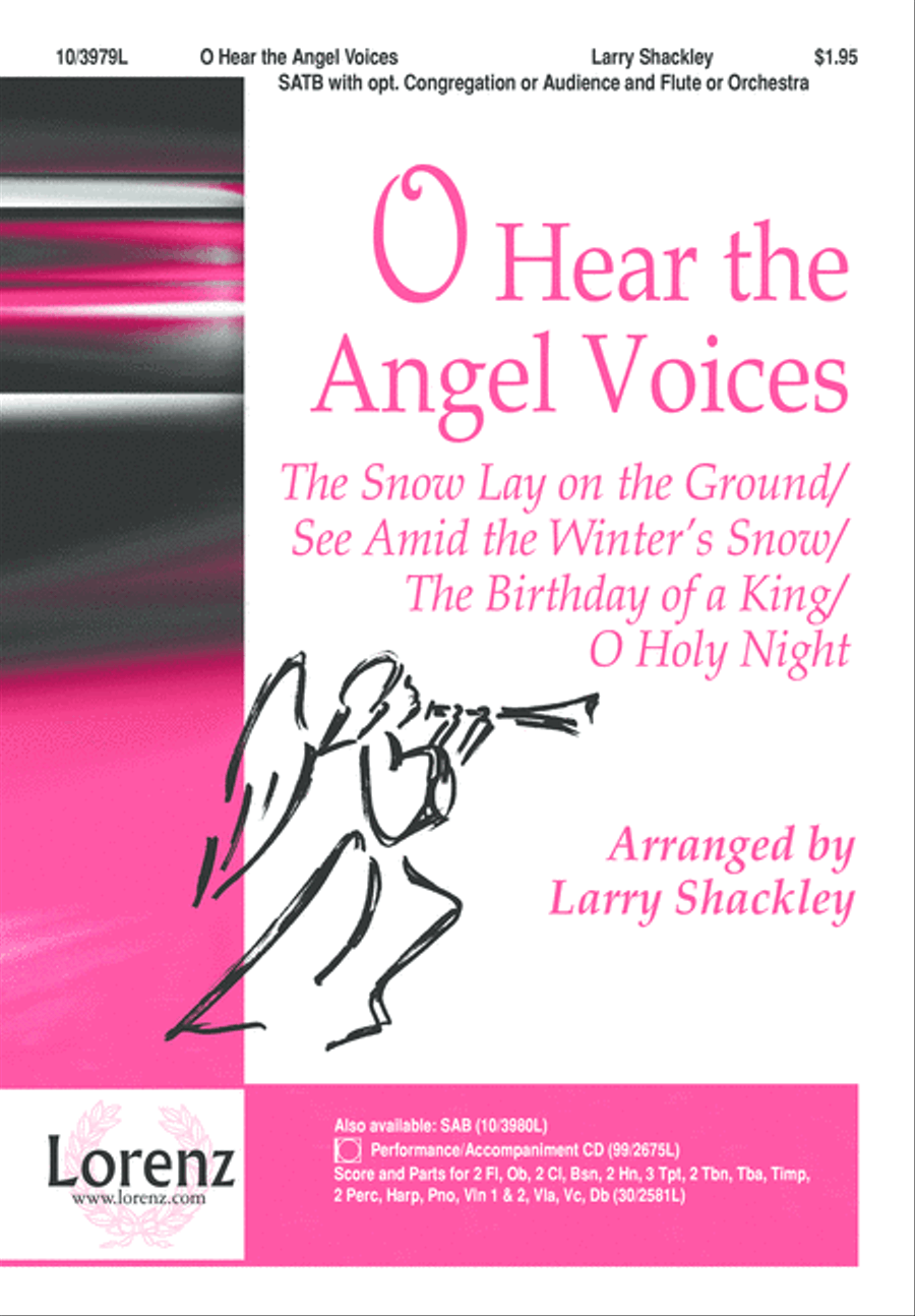 O Hear the Angel Voices O Hear the Angel Voices 4-Part scores gallery preview page 1