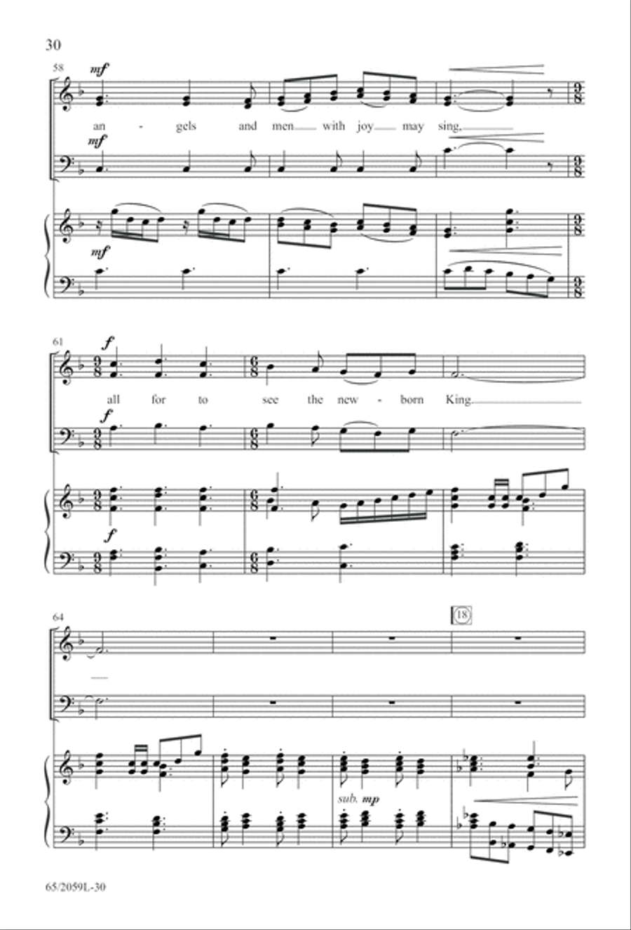 The Christmas Story The Christmas Story 3-Part scores gallery preview page 31
