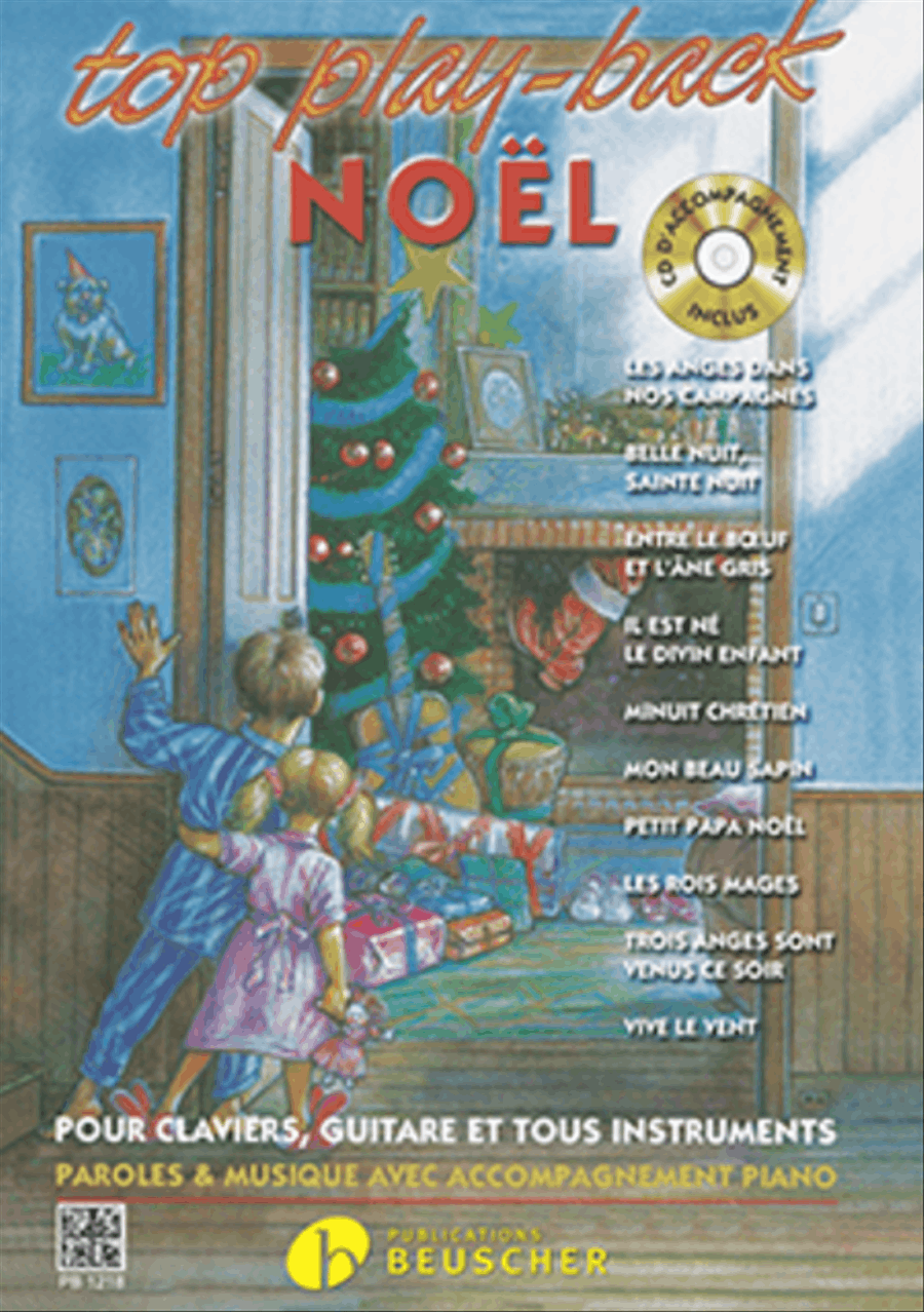 Top Play-Back Noel - 10 Titres Piano, Vocal, Guitar scores gallery preview page 1