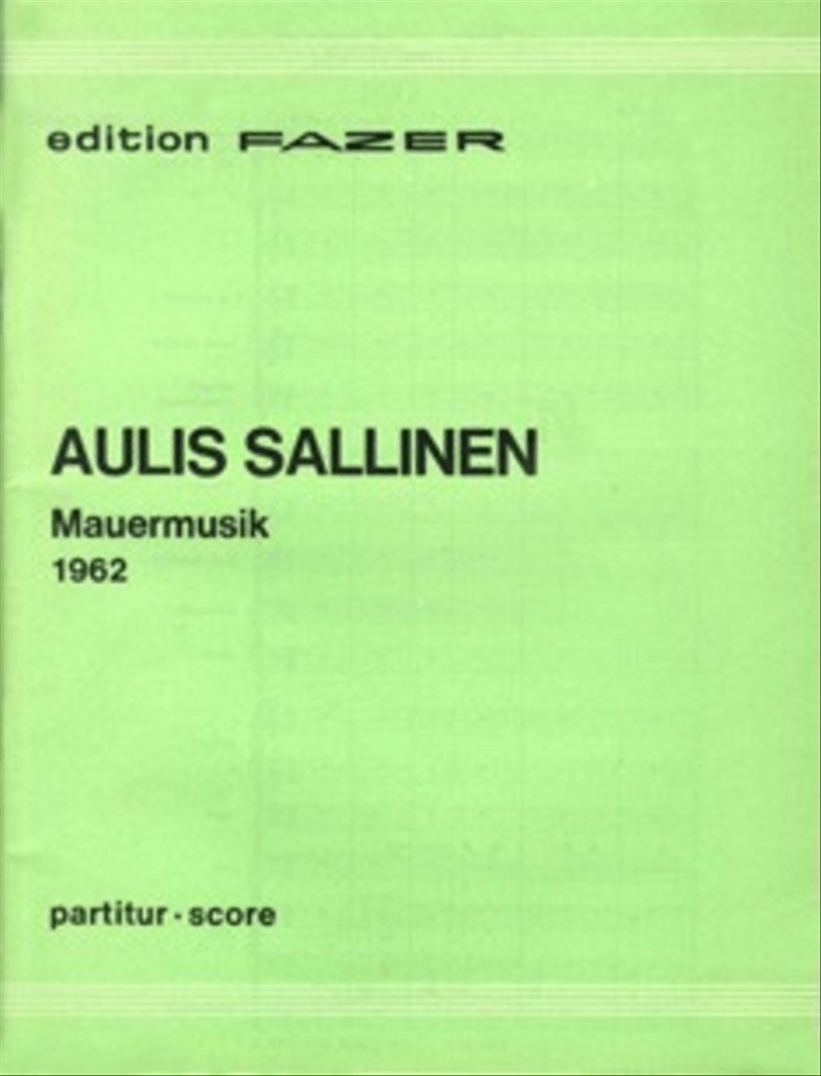 Mauermusik Orchestra scores gallery preview page 1