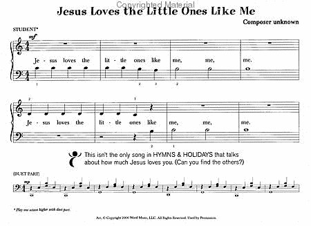 Music in Me - Hymns & Holidays Level 1