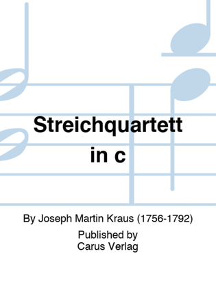 Streichquartett in c