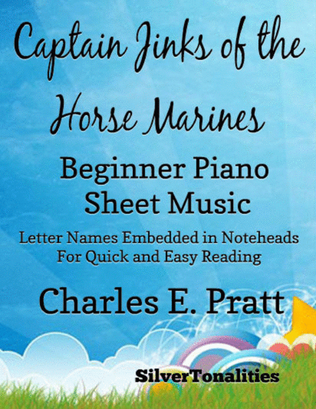Book cover for Captain Jinks of the Horse Marines Beginner Piano Sheet Music 2nd Edition
