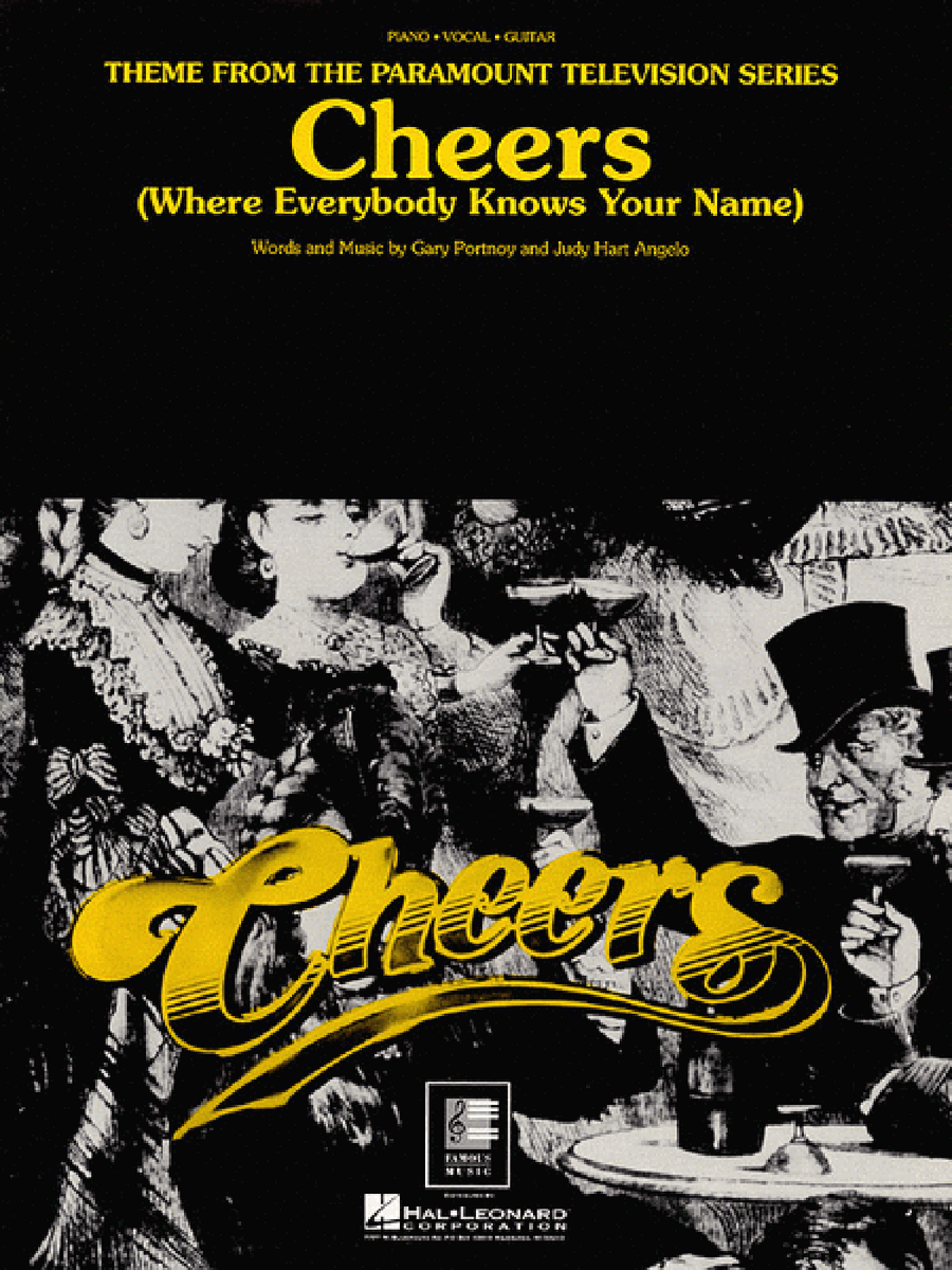 Cheers, Theme from (Where Everybody Knows Your Name) Piano, Vocal, Guitar scores gallery preview page 1