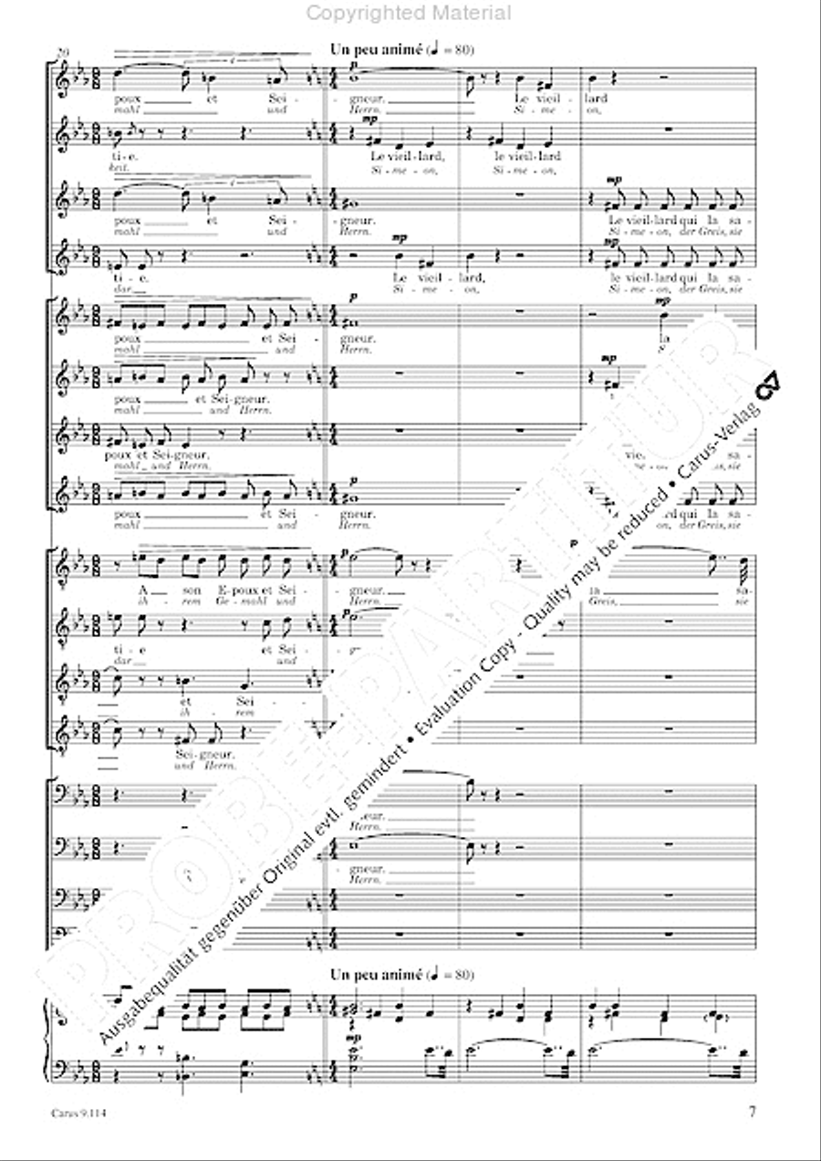 Trois Fragments de son Trois Fragments de son Choir scores gallery preview page 10