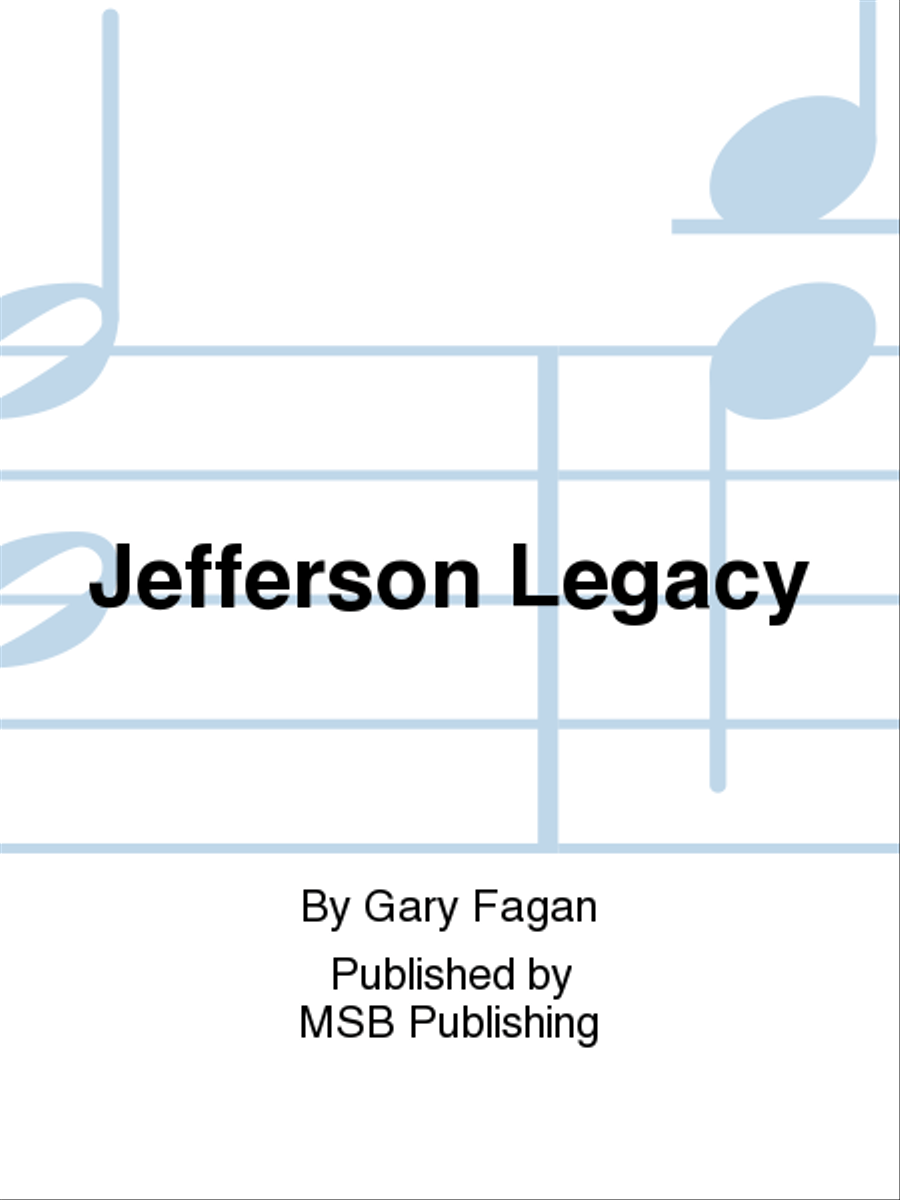 Jefferson Legacy Concert Band scores gallery preview page 1