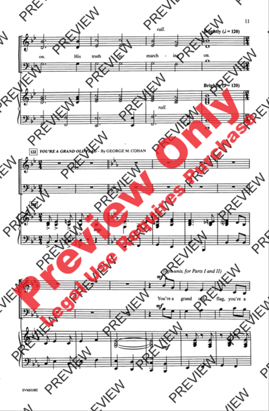 An American Celebration An American Celebration 3-Part scores gallery preview page 11