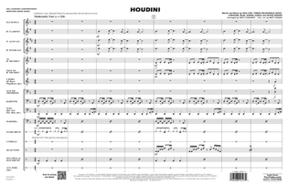 Book cover for Houdini (arr. Conaway/Finger) - Conductor Score (Full Score)