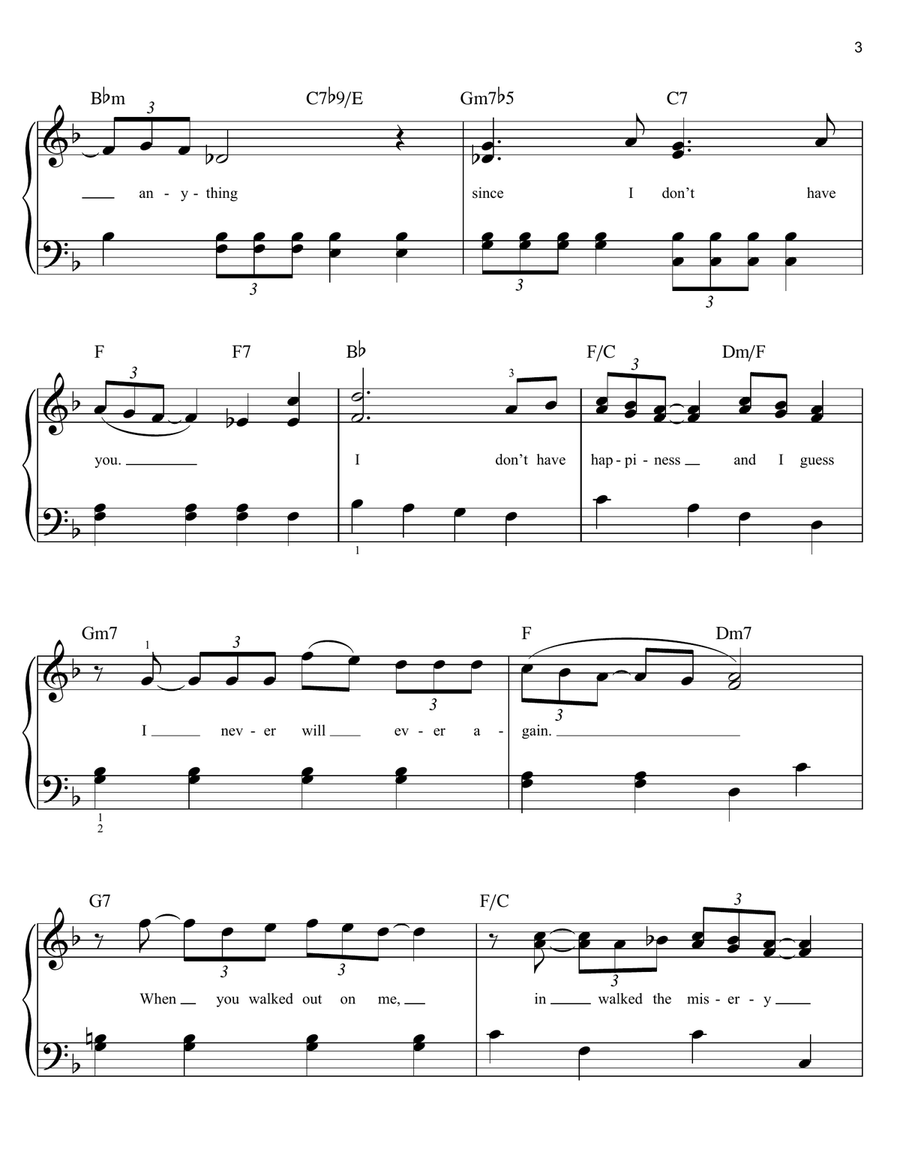 Since I Don't Have You Voice scores gallery preview page 3