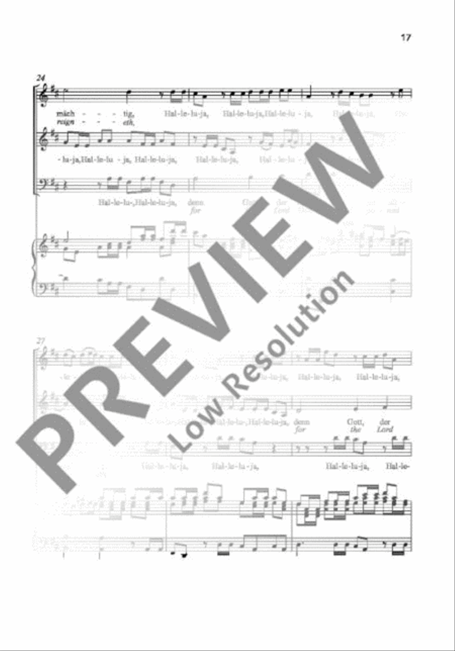 Halleluja 3-Part scores gallery preview page 5