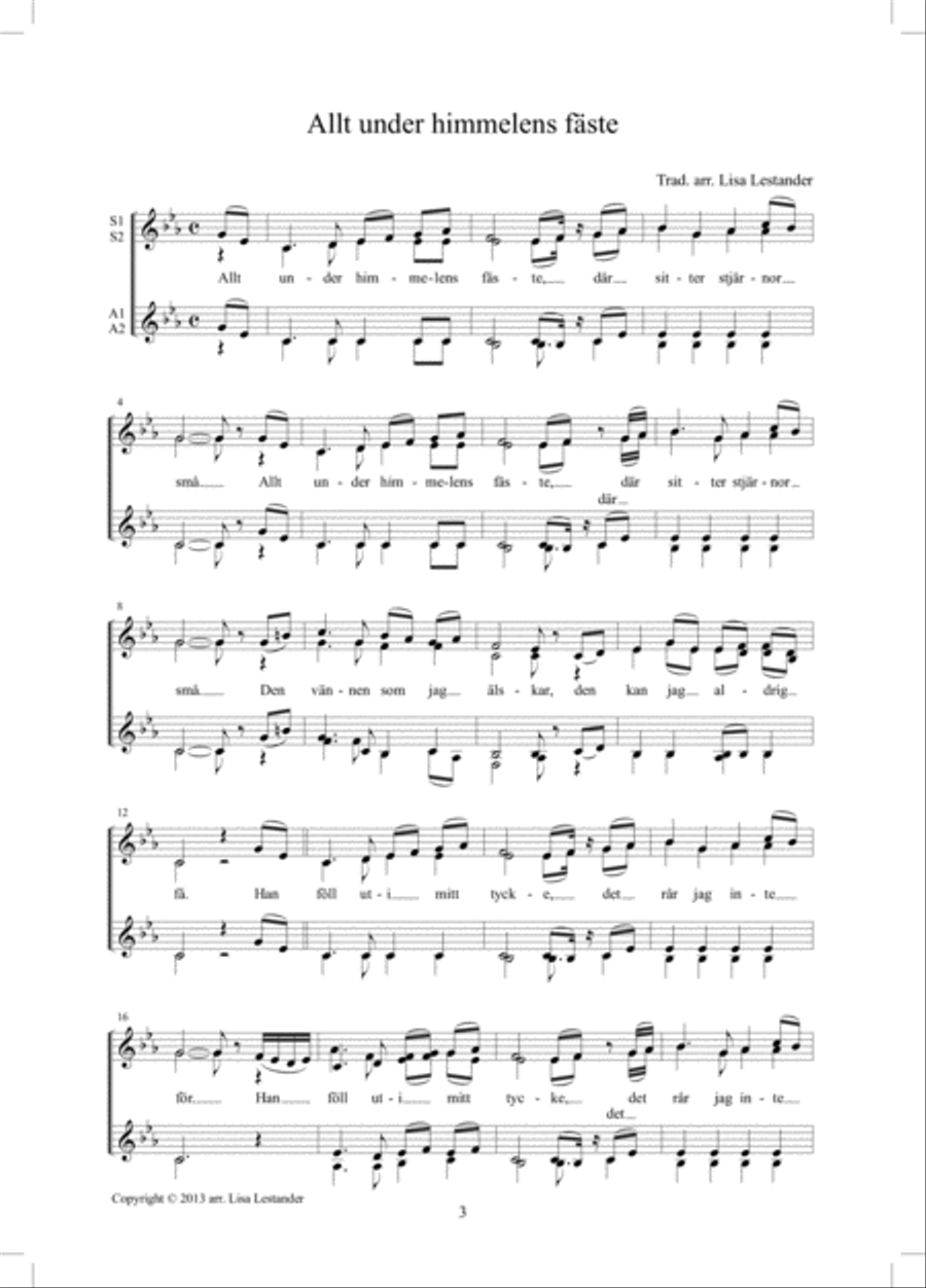 Under himmelens fäste SSAA scores gallery preview page 4