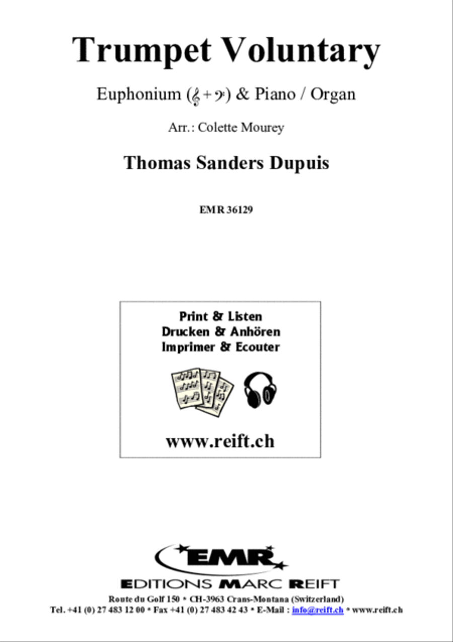 Trumpet Voluntary Trumpet Voluntary Euphonium scores gallery preview page 2