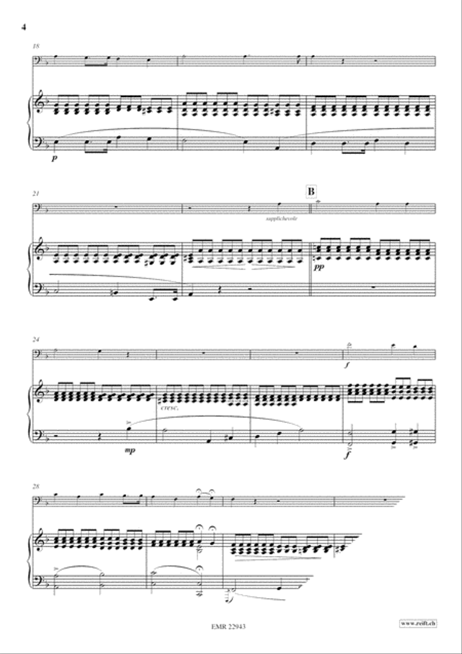 Ave Maria Bassoon Solo scores gallery preview page 5