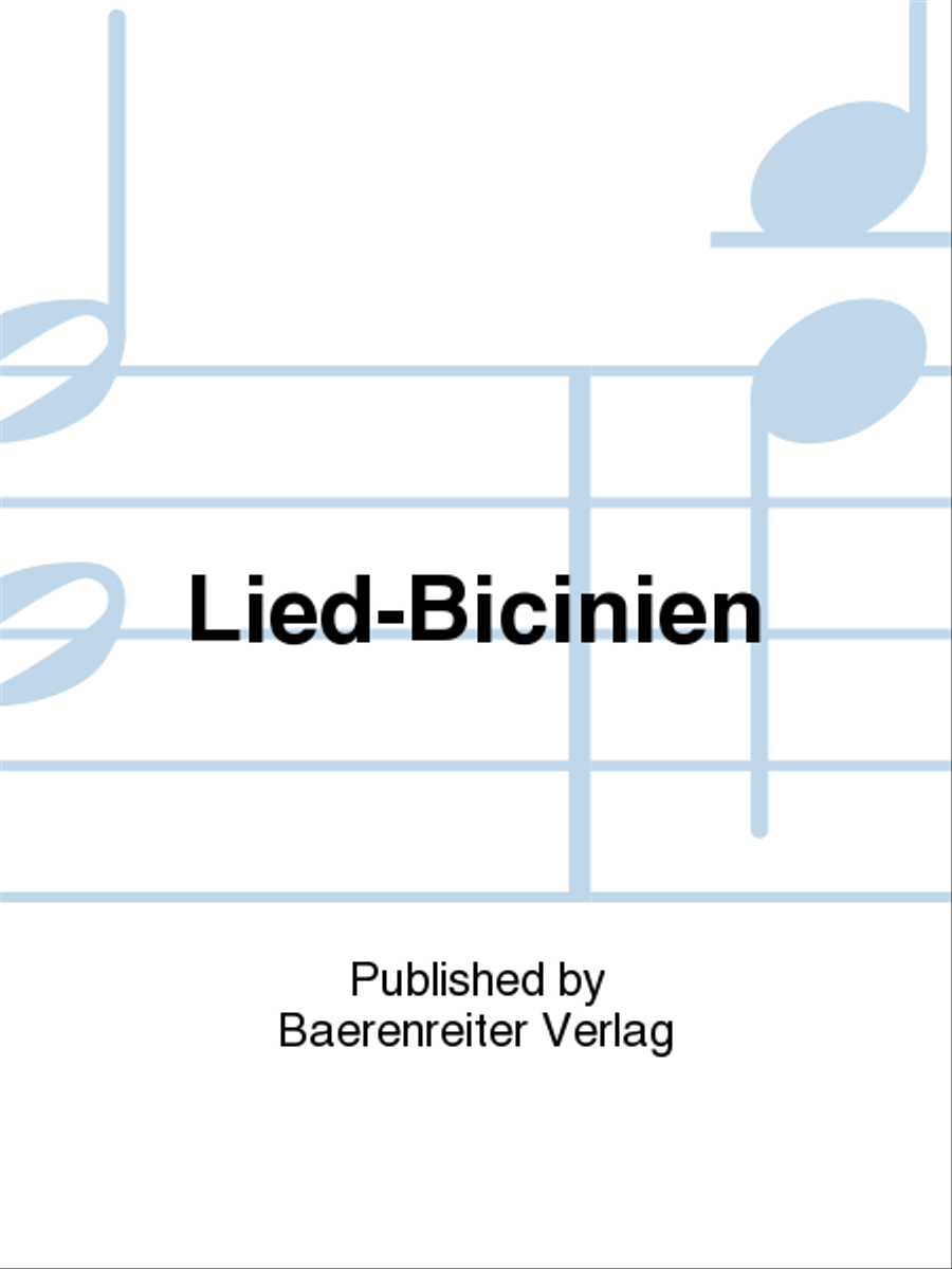 Lied-Bicinien Choir scores gallery preview page 1