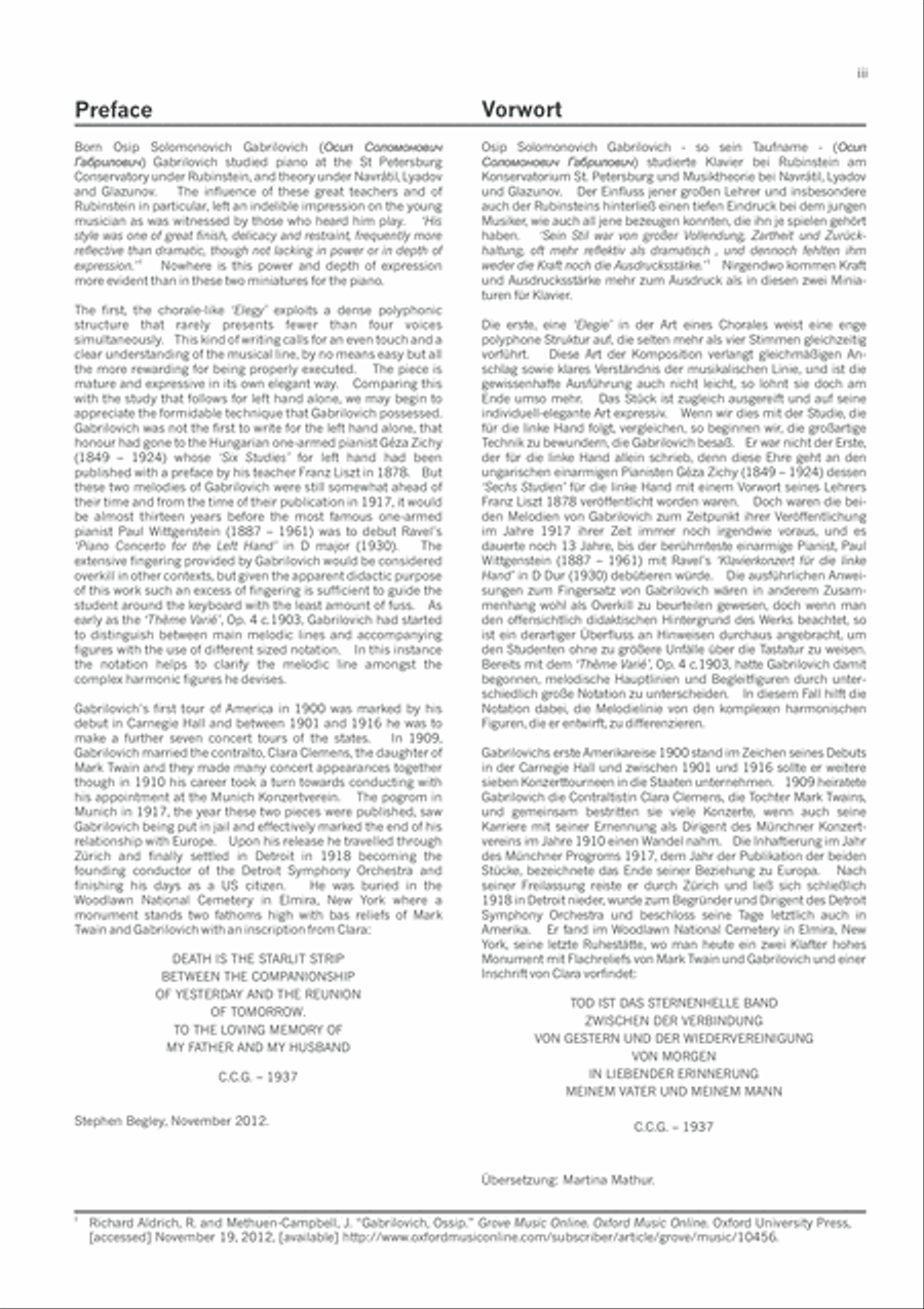 Zwei Klavierstucke, Opus 12 Piano Solo scores gallery preview page 5