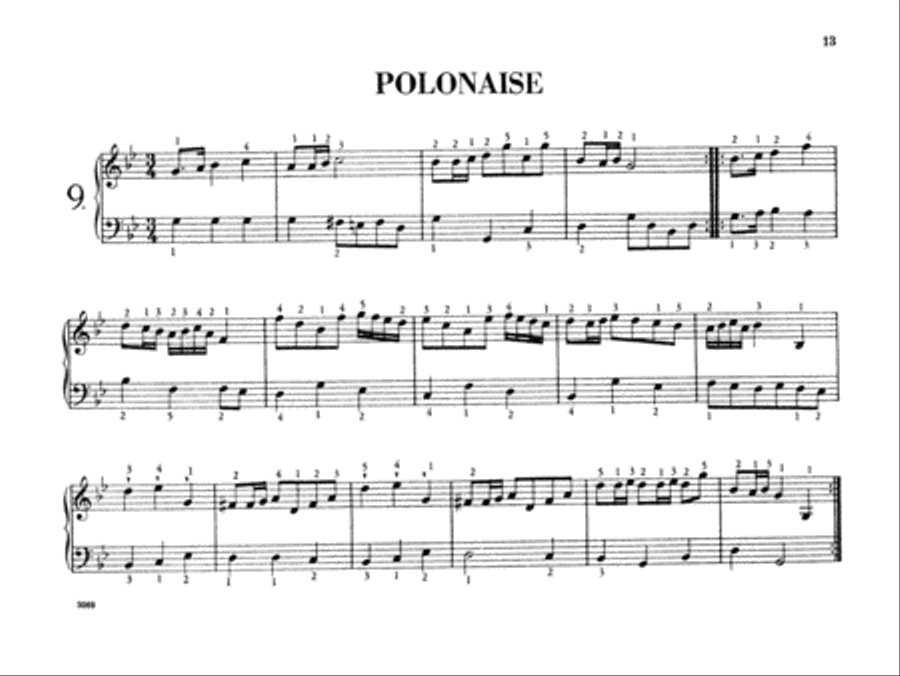 Bach: The First Bach Book (Fing. Alexander Lipsky) Piano Solo scores gallery preview page 1