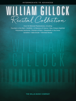 Book cover for William Gillock Recital Collection