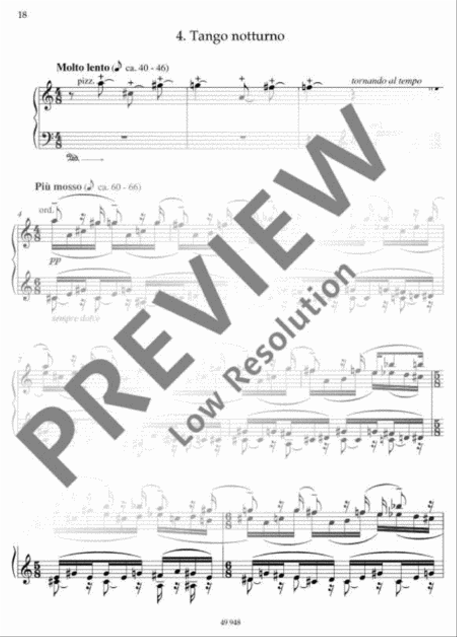 Luces and Sombras Luces and Sombras Piano Solo scores gallery preview page 19