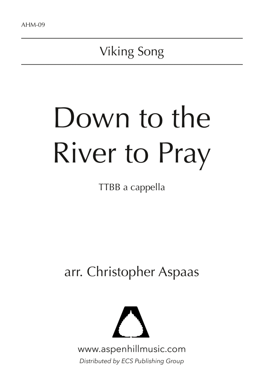 Down to the River TTBB scores gallery preview page 1