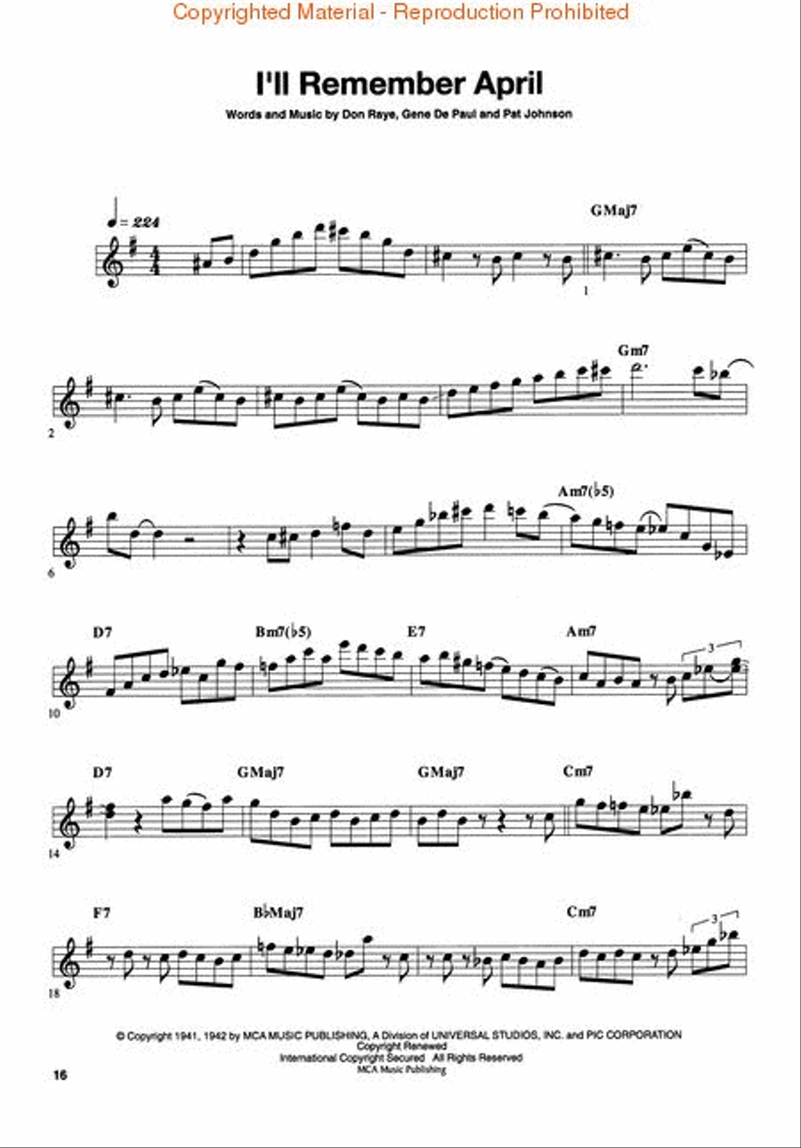 Guitar Solos Electric Guitar scores gallery preview page 3