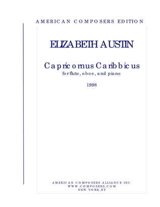 Book cover for [Austin] Capricornus Caribbicus