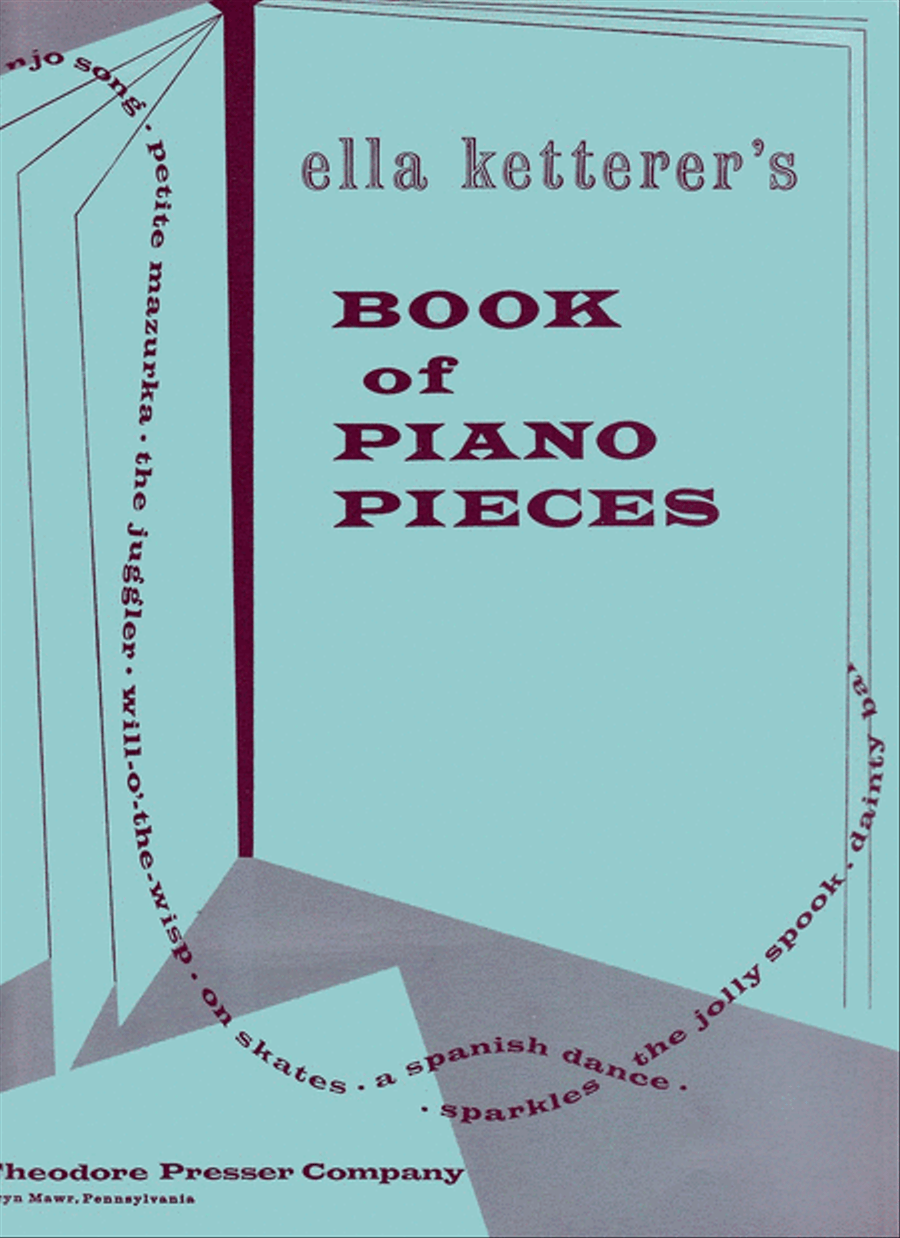 Book of Piano Pieces Book of Piano Pieces Chamber Music scores gallery preview page 1
