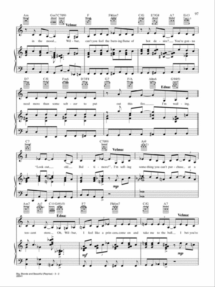 Big, Blonde and Beautiful (Reprise) (From 