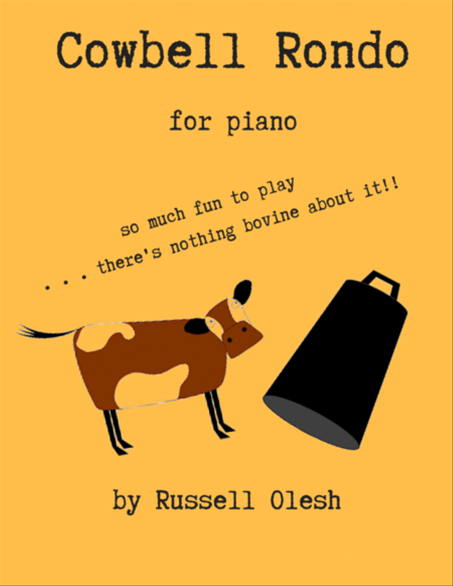 Cowbell Rondo Piano Solo scores gallery preview page 1