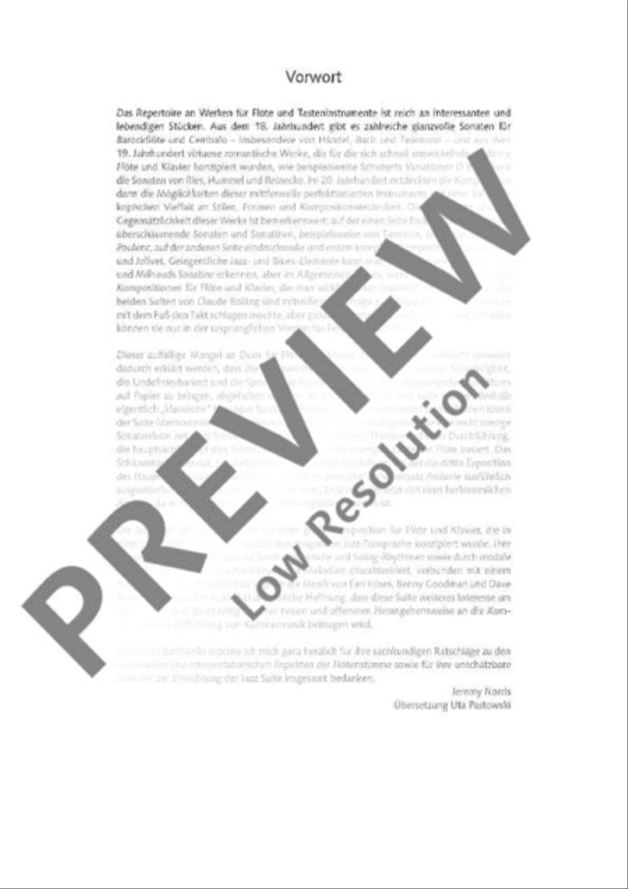 Jazz Suite Flute Solo scores gallery preview page 4