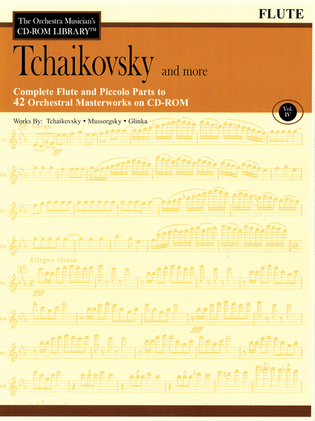 Tchaikovsky and More - Volume IV (Flute)