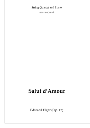 Salut d'Amour (string quartet and piano)