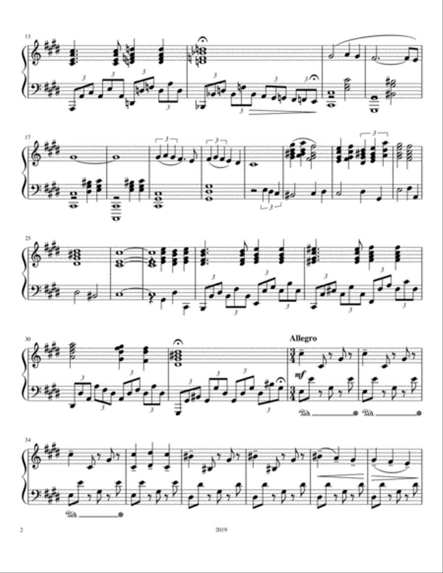 Kiya Piano Solo scores gallery preview page 2