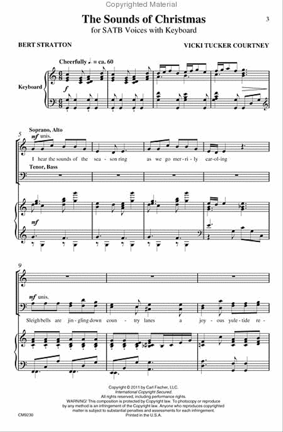 The Sounds Of Christmas 4-Part scores gallery preview page 2