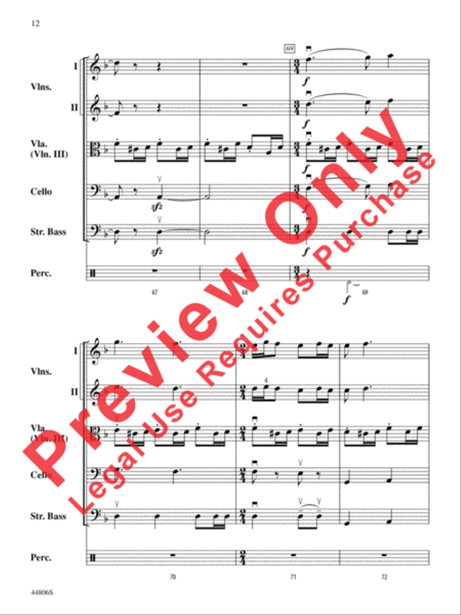 Star Wars Heroes Star Wars Heroes String Orchestra scores gallery preview page 13