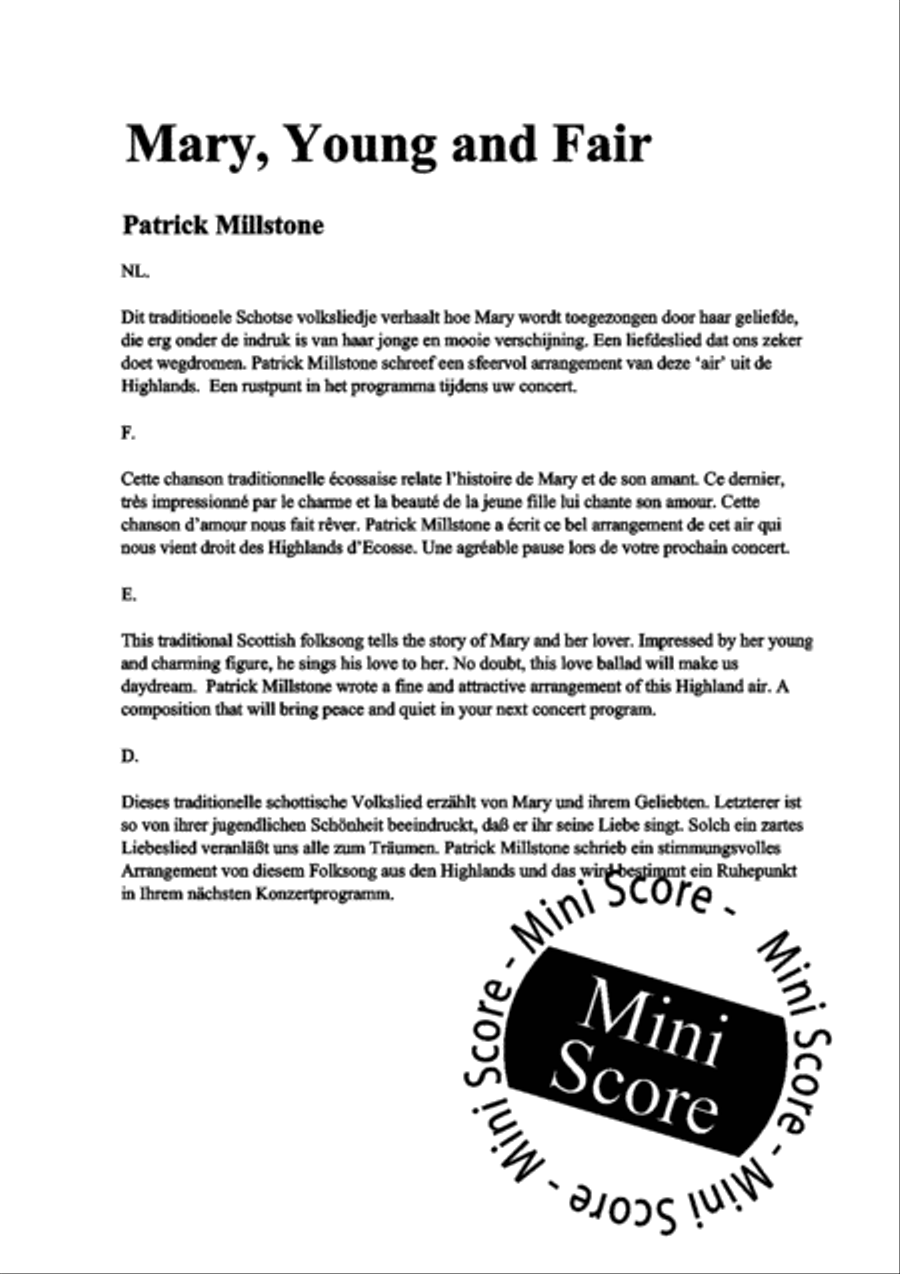 Mary Young and Fair Fanfare Band scores gallery preview page 5