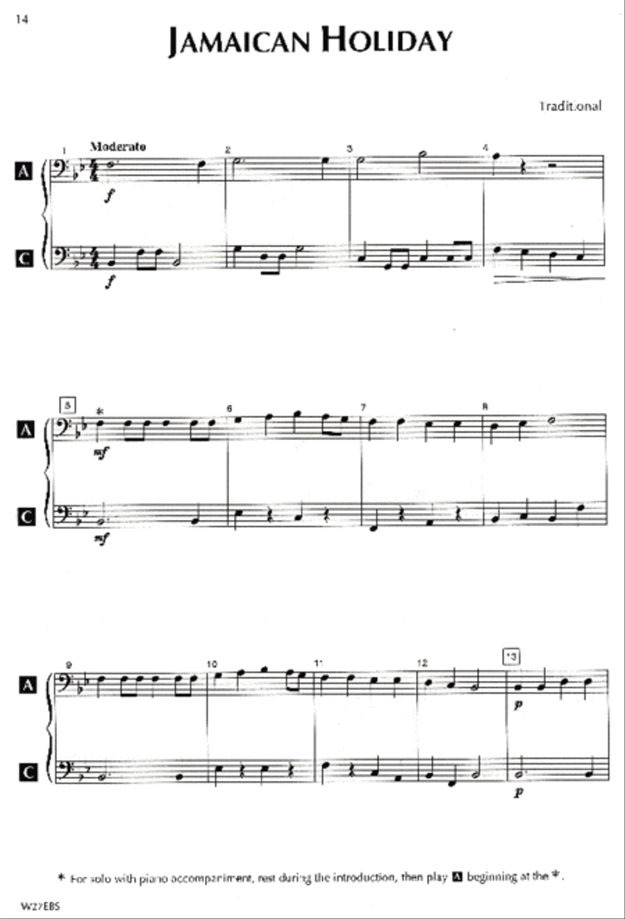 Standard of Excellence: Festival Ensembles-Electric Bass Concert Band Methods scores gallery preview page 2