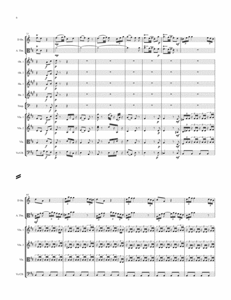 Concertino for Horn in D and Alto Trombone